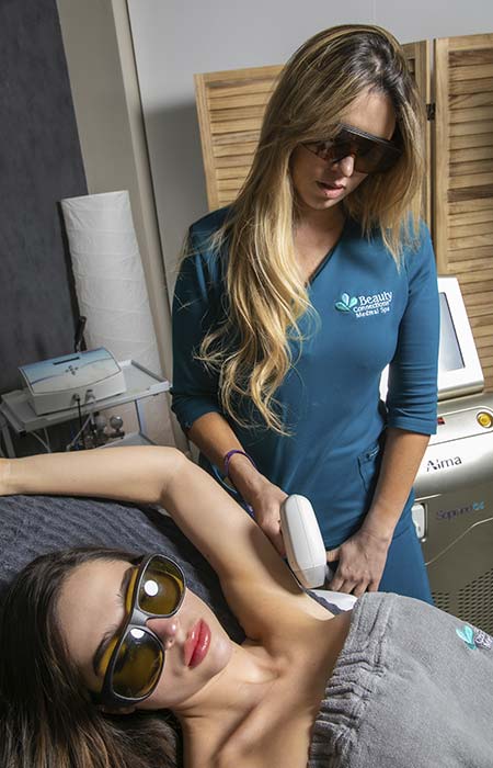 Beauty connections - Tratamiento Laser Hair Removal
